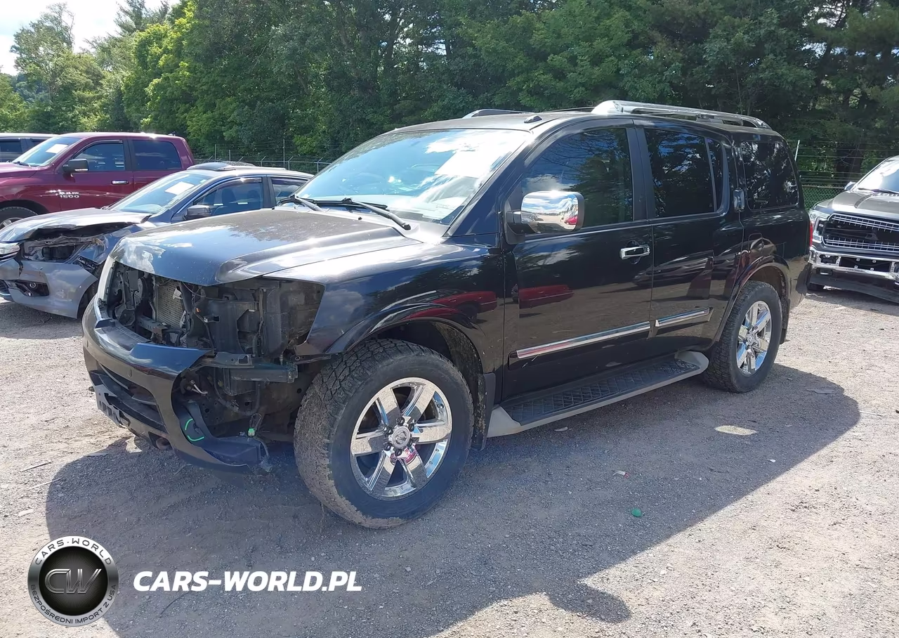 2012 Nissan Armada Platinum VIN:5N1AA0NE8CN606963 - 2