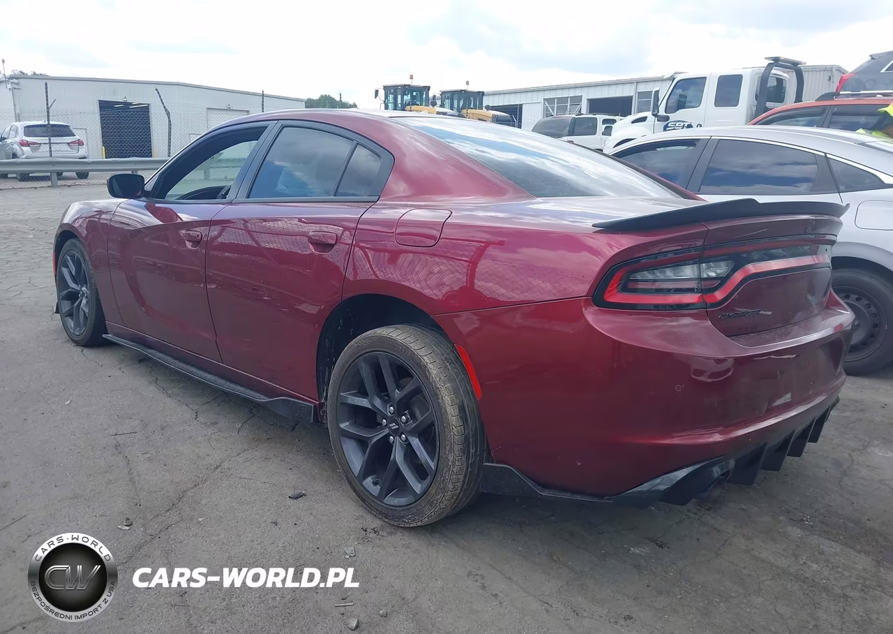 2019 Dodge Charger Sxt Rwd VIN:2C3CDXBG6KH637692 - 3
