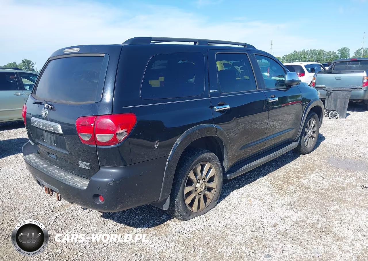 2008 Toyota Sequoia Limited 5.7L V8 VIN:5TDZY68A28S006312 - 4