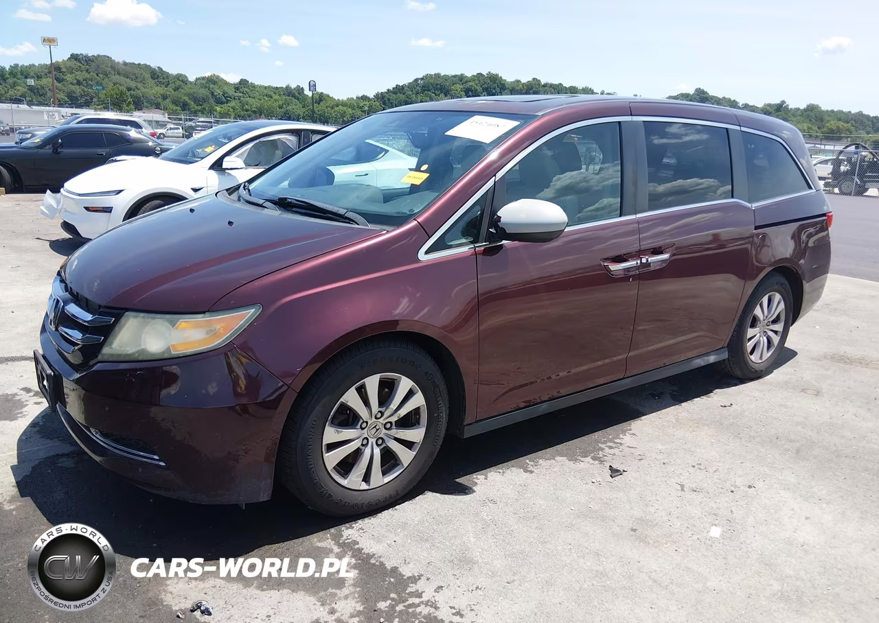 2015 Honda Odyssey Ex-L VIN:5FNRL5H60FB004001 - 2