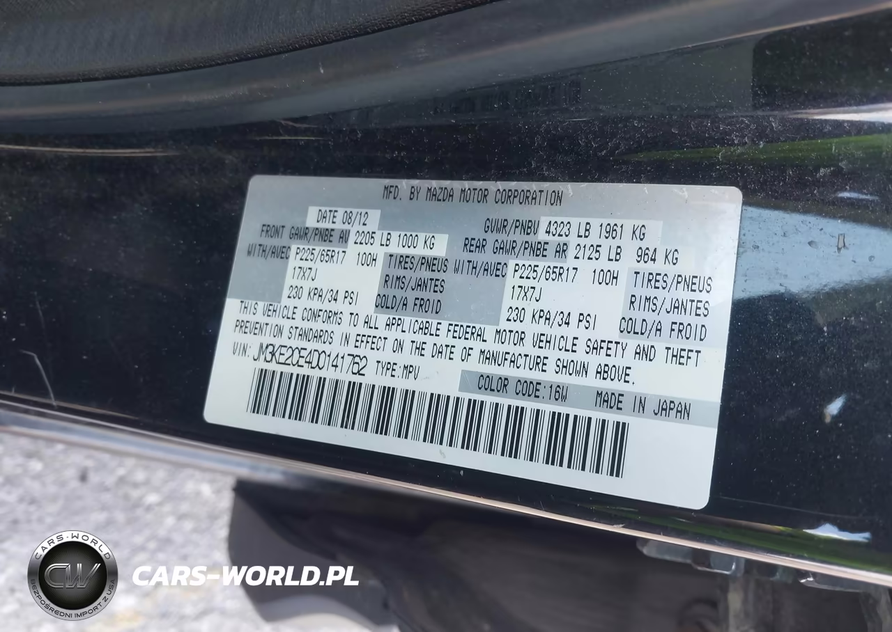 2013 Mazda Cx-5 Touring VIN:JM3KE2CE4D0141762 - 9