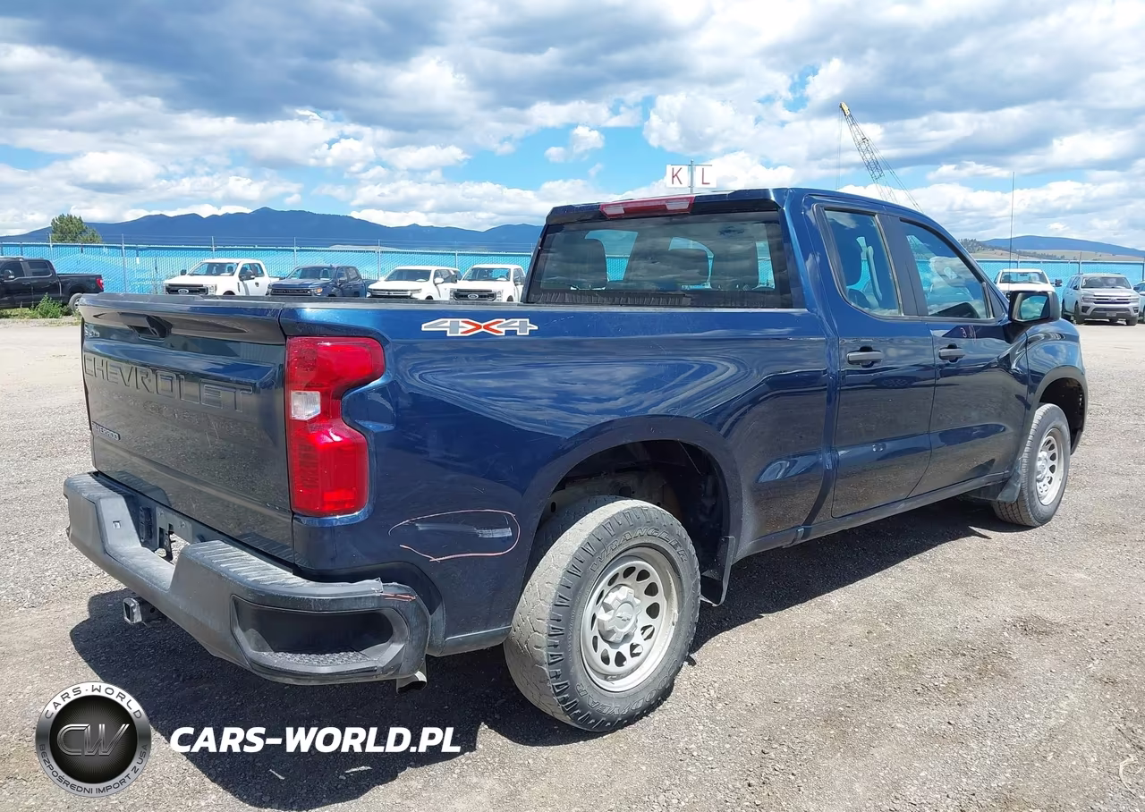 2023 Chevrolet Silverado 1500 4Wd Standard Bed Wt VIN:1GCRDAEKXPZ204547 - 4