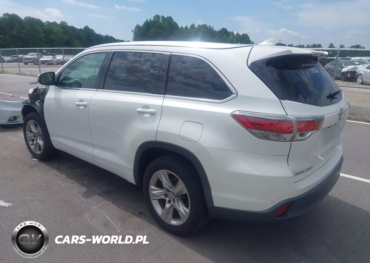 2015 Toyota Highlander Limited V6 VIN:5TDYKRFH8FS040315 - 3
