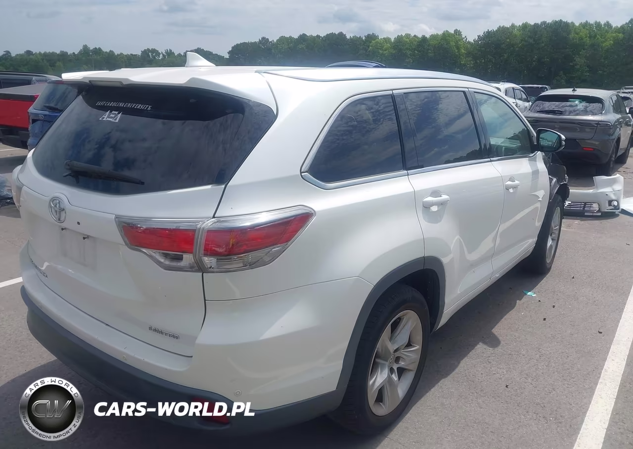 2015 Toyota Highlander Limited V6 VIN:5TDYKRFH8FS040315 - 4