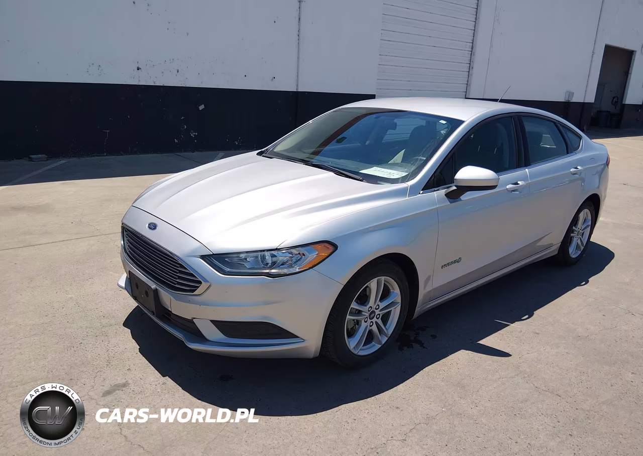 2018 Ford Fusion Hybrid S VIN:3FA6P0UU1JR243567 - 2