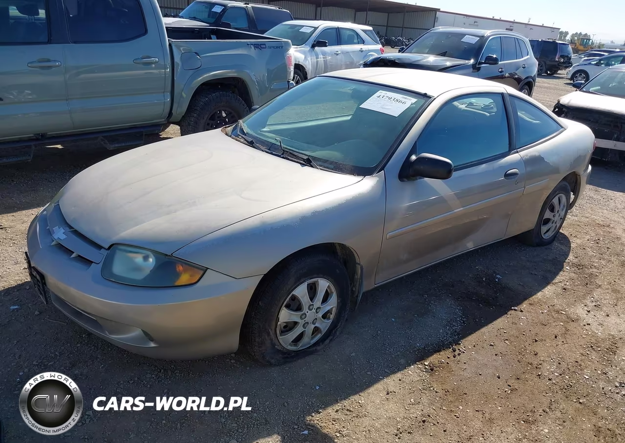 2003 Chevrolet Cavalier VIN:1G1JC12F437111710 - 2