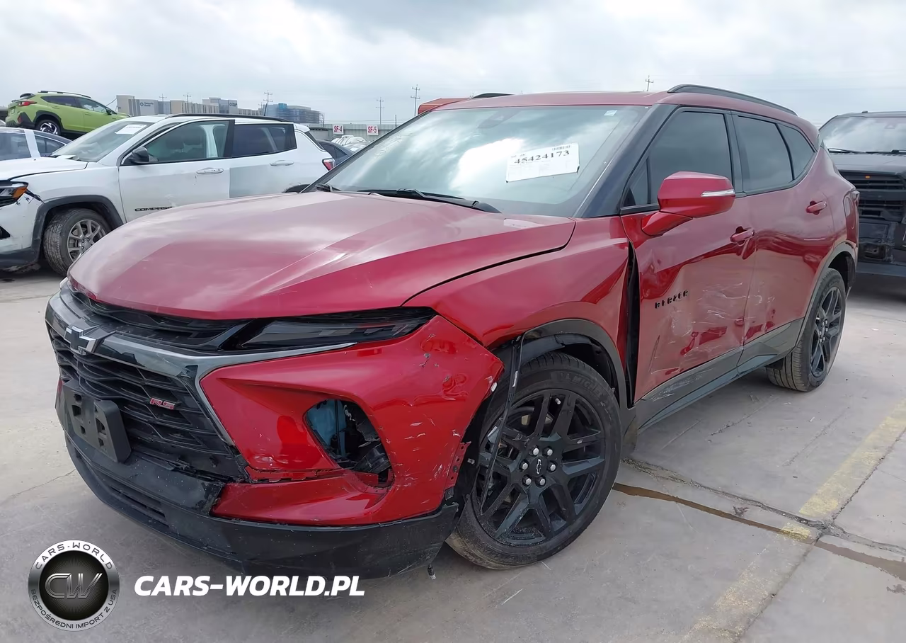 2025 Chevrolet Blazer Fwd Rs VIN:3GNKBERS1SS107792 - 2