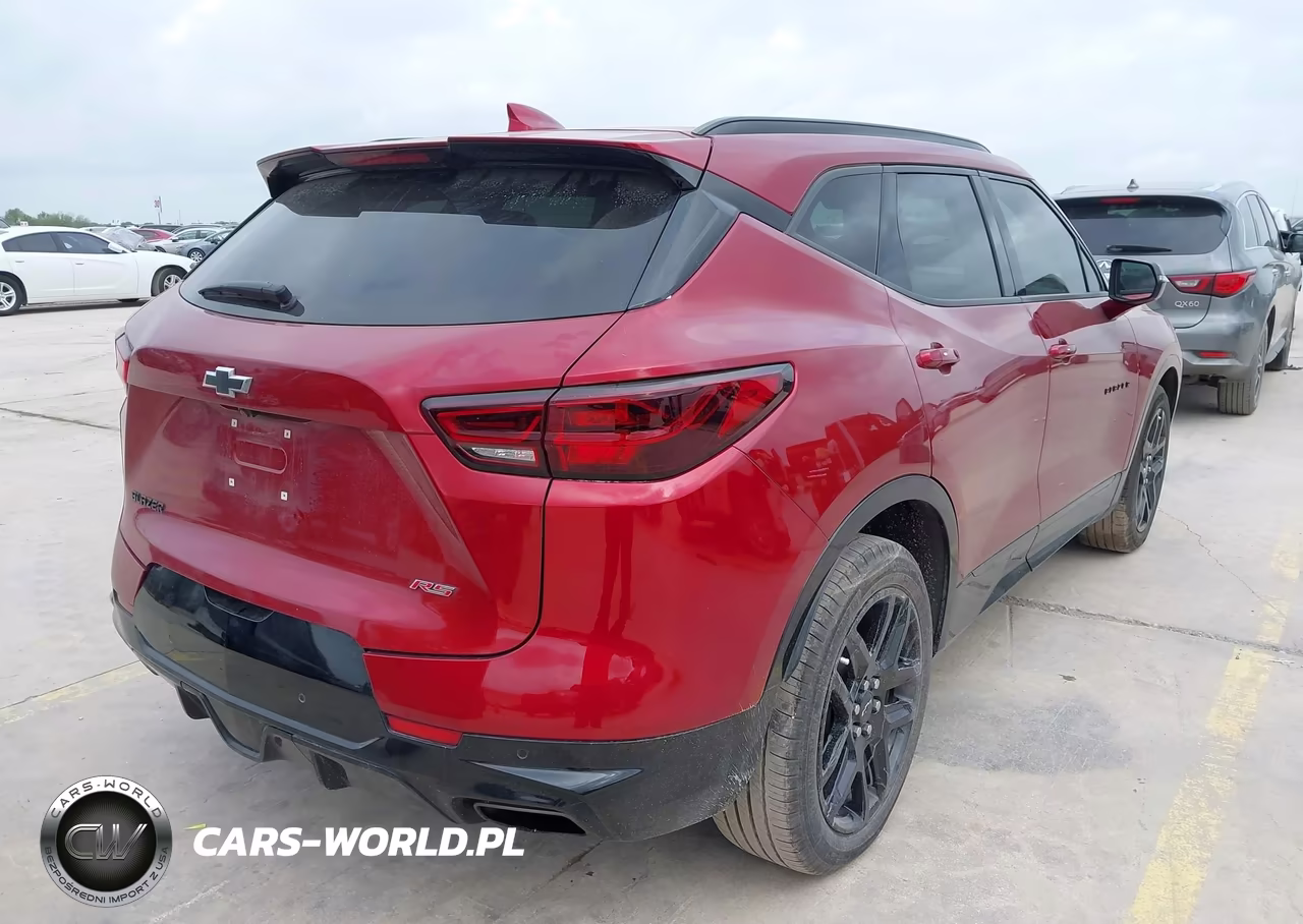 2025 Chevrolet Blazer Fwd Rs VIN:3GNKBERS1SS107792 - 4