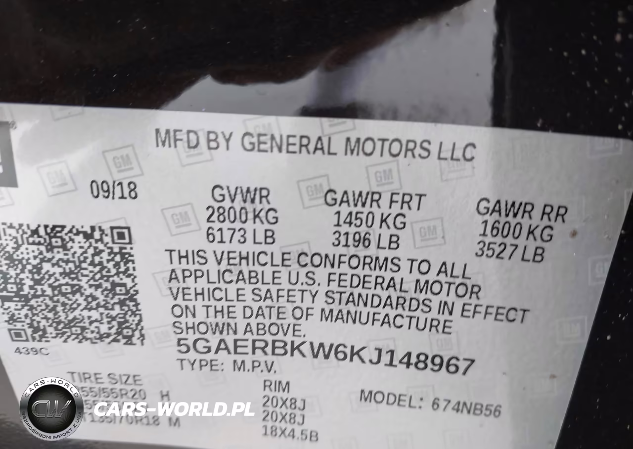 2019 Buick Enclave Fwd Essence VIN:5GAERBKW6KJ148967 - 9