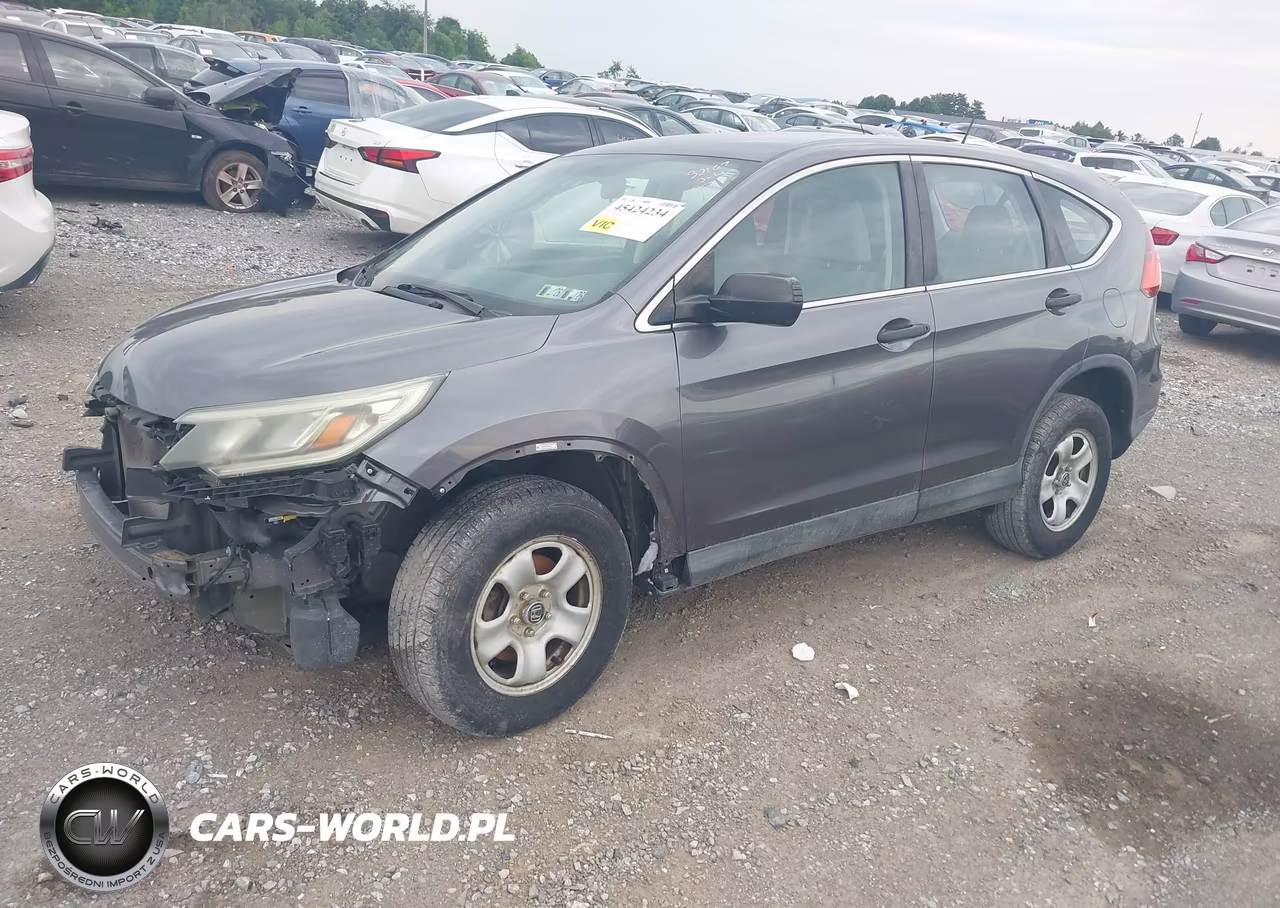 2015 Honda Cr-V Lx VIN:2HKRM4H36FH684291 - 2