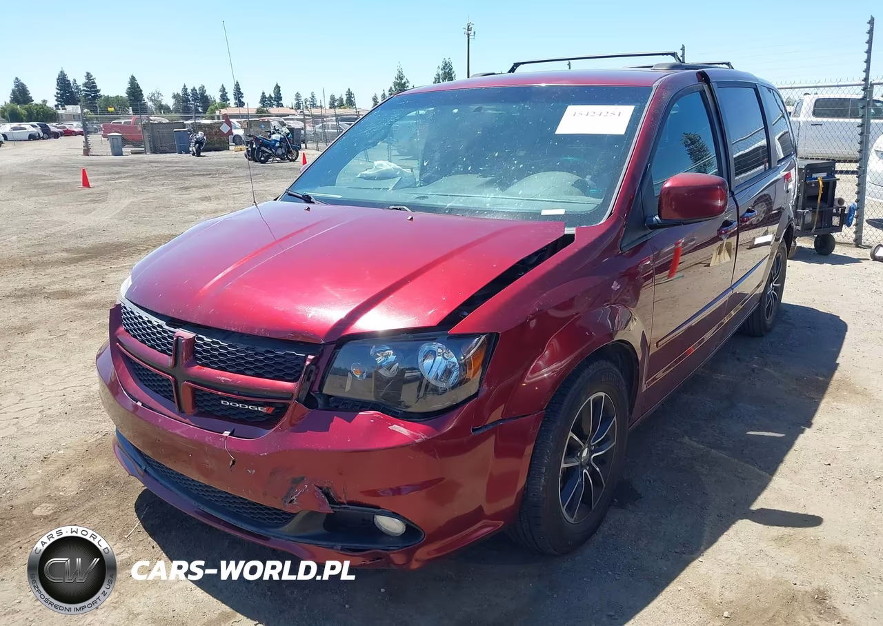 2017 Dodge Grand Caravan Gt VIN:2C4RDGEG5HR863338 - 2
