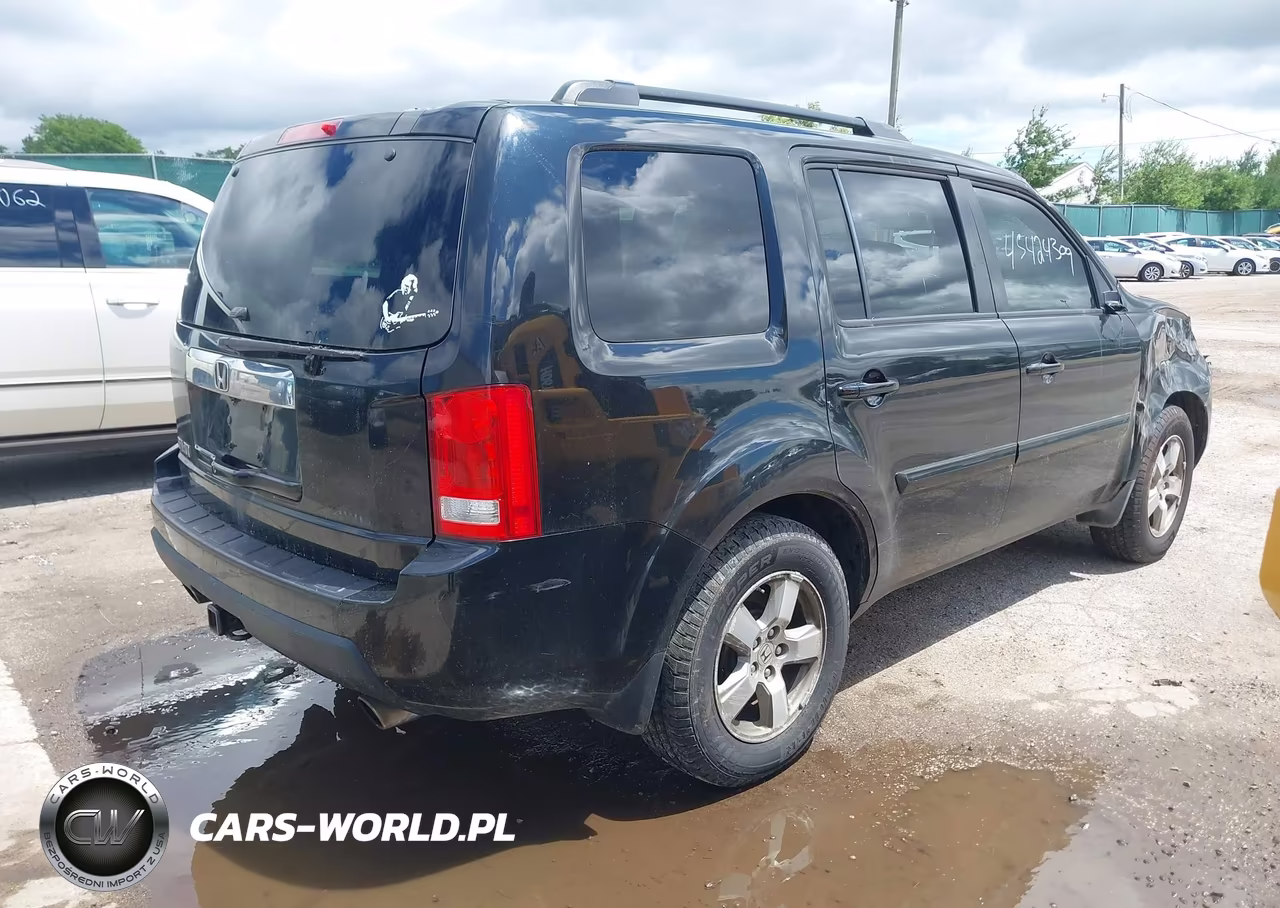 2010 Honda Pilot Ex-L VIN:5FNYF4H5XAB019733 - 4