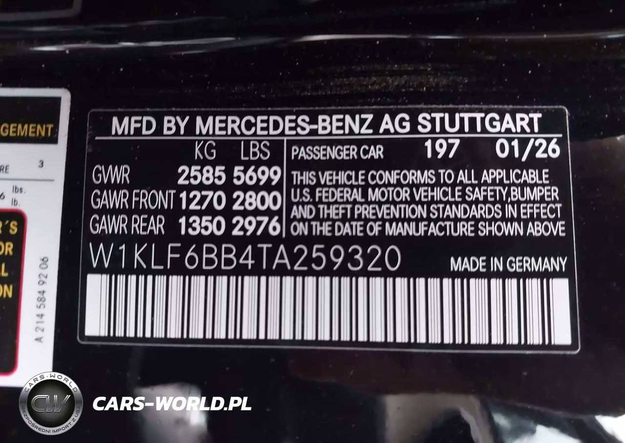 2026 Mercedes-Benz E 450 4Matic VIN:W1KLF6BB4TA259320 - 9
