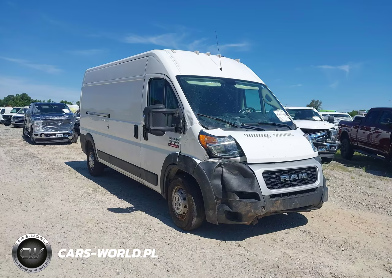 2021 Ram Promaster 2500 High Roof 159 Wb – zdjęcie 1 z 20