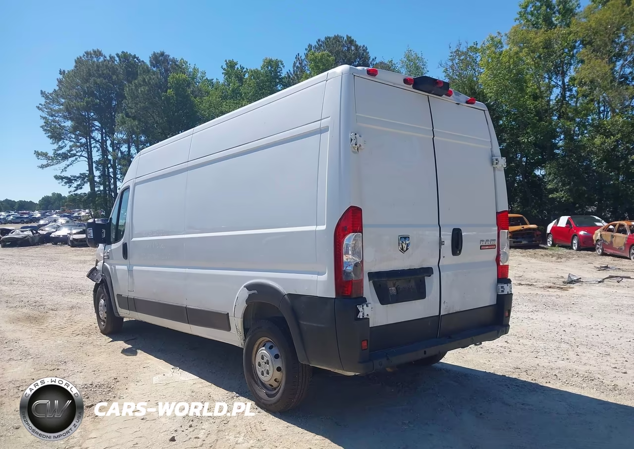 2021 Ram Promaster 2500 High Roof 159 Wb VIN:3C6LRVDG1ME555339 - 3