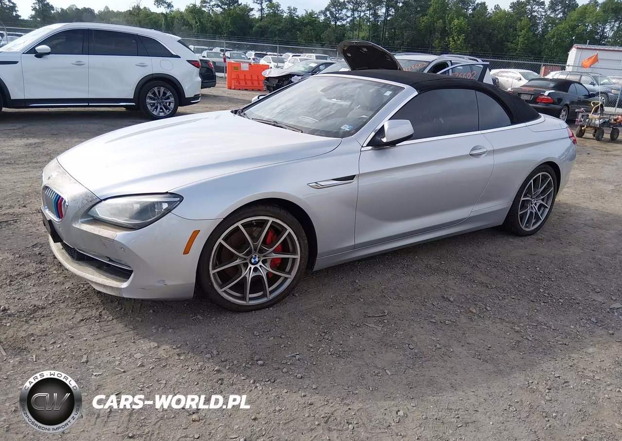 2012 BMW 650I VIN:WBALZ3C5XCDL73181 - 2