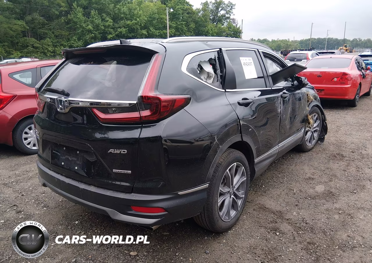 2020 Honda Cr-V Awd Touring VIN:5J6RW2H92LL014578 - 4