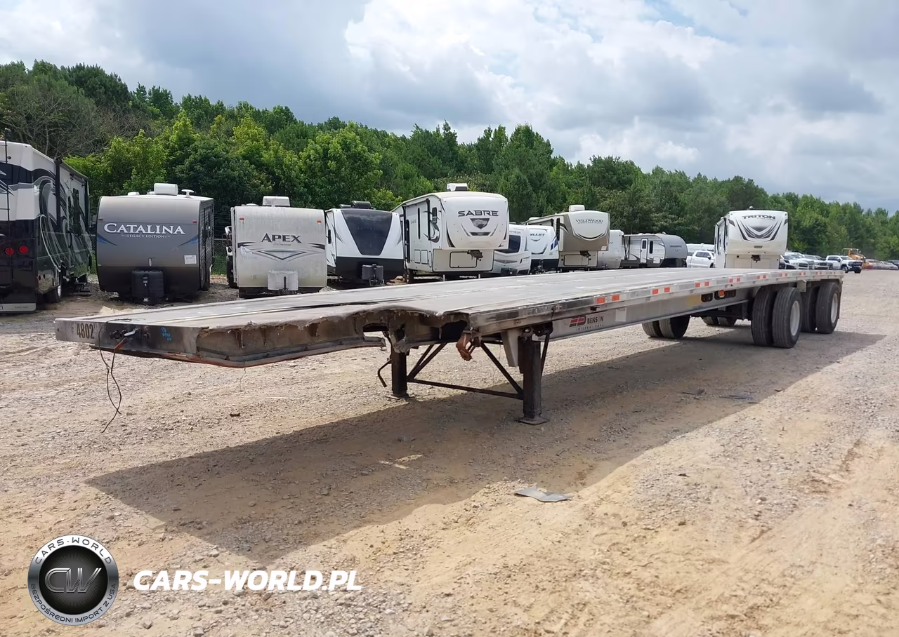 2000 Benson Truck Bodies Flat Bed VIN:1NUFT28Z2YMNA1090 - 2