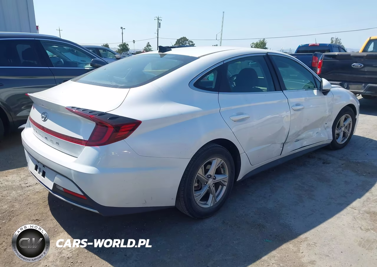 2022 Hyundai Sonata Se VIN:5NPEG4JA1NH133523 - 4