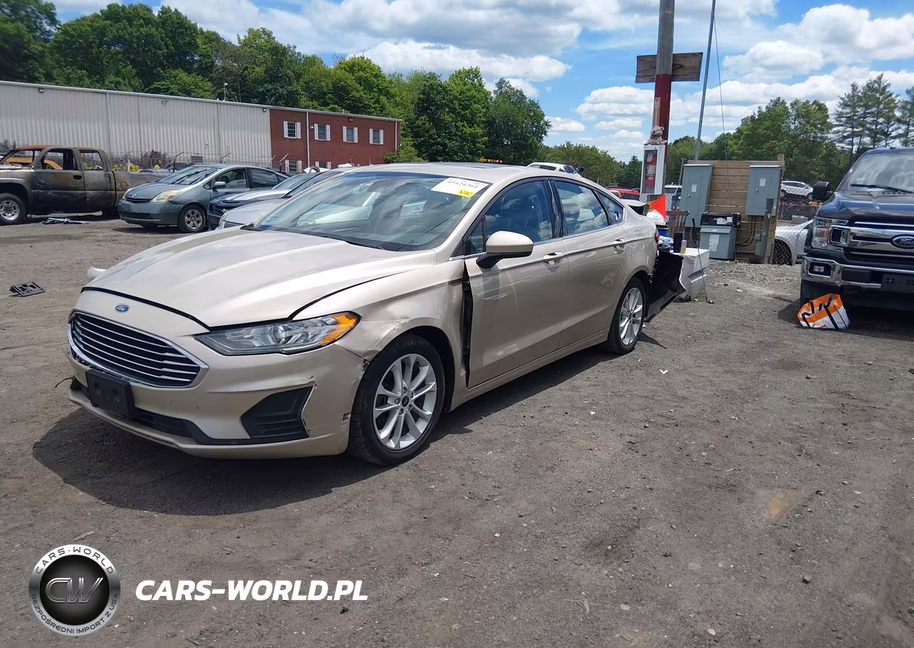 2019 Ford Fusion Hybrid Se VIN:3FA6P0LU8KR156669 - 2