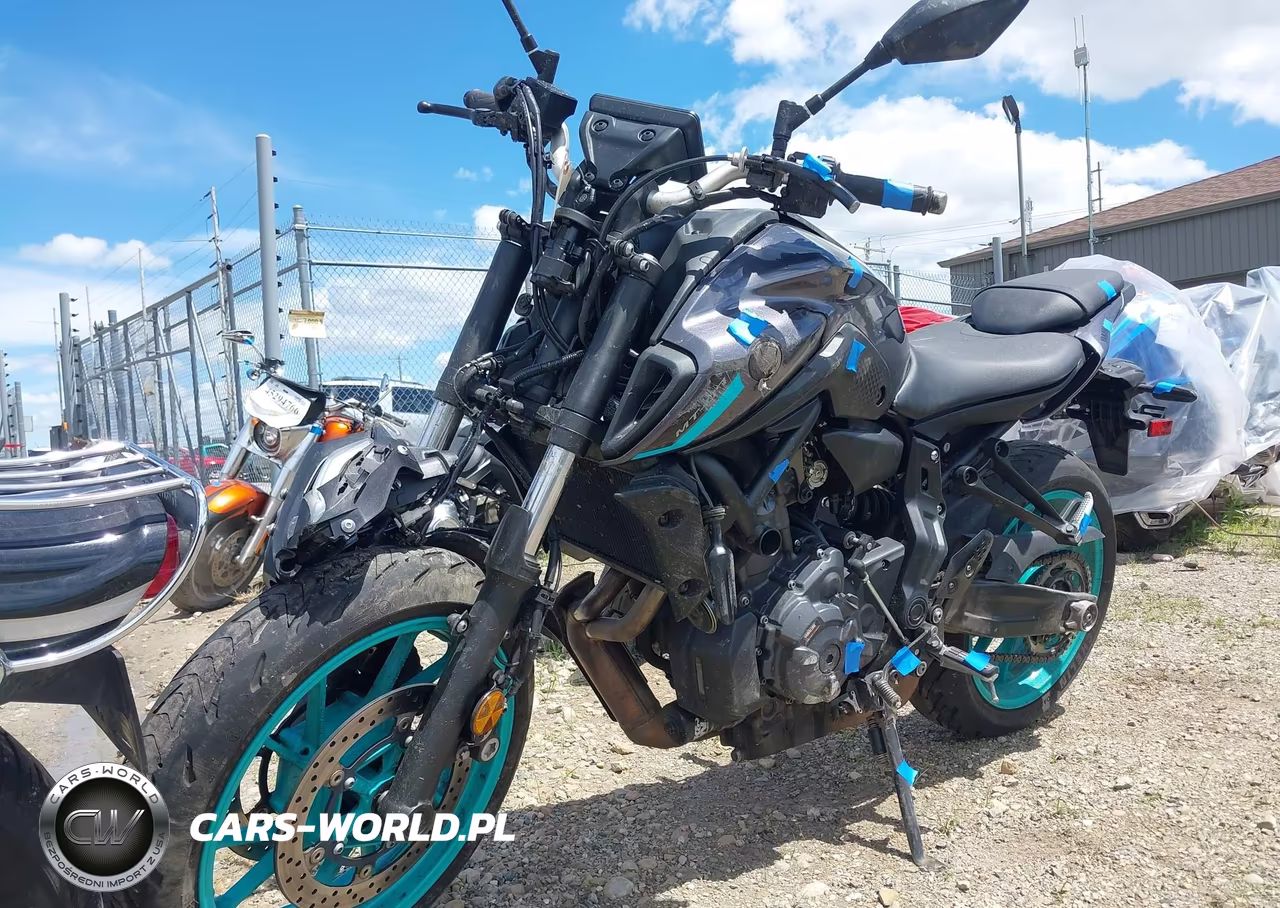 2024 Yamaha Mt07 VIN:JYARM32E0RA010178 - 2