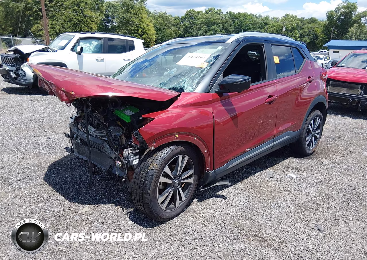 2019 Nissan Kicks Sr VIN:3N1CP5CU0KL480277 - 2