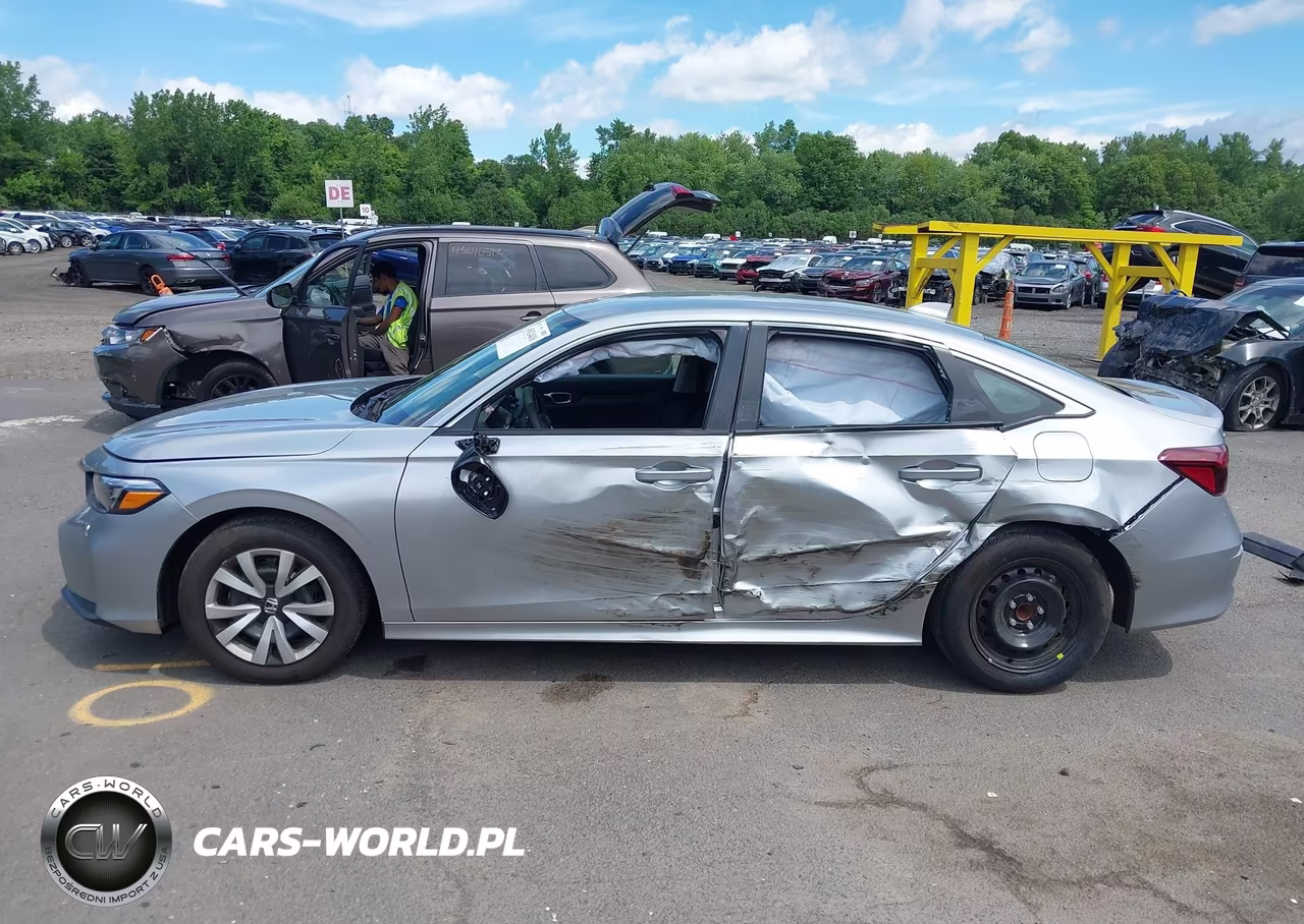2026 Honda Civic Lx VIN:2HGFE2F29TH563680 - 14