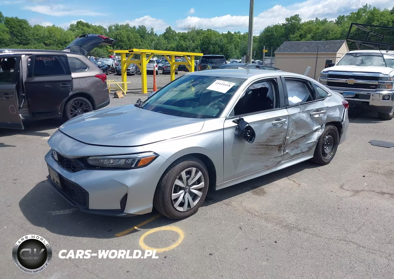 2026 Honda Civic Lx VIN:2HGFE2F29TH563680 - 2
