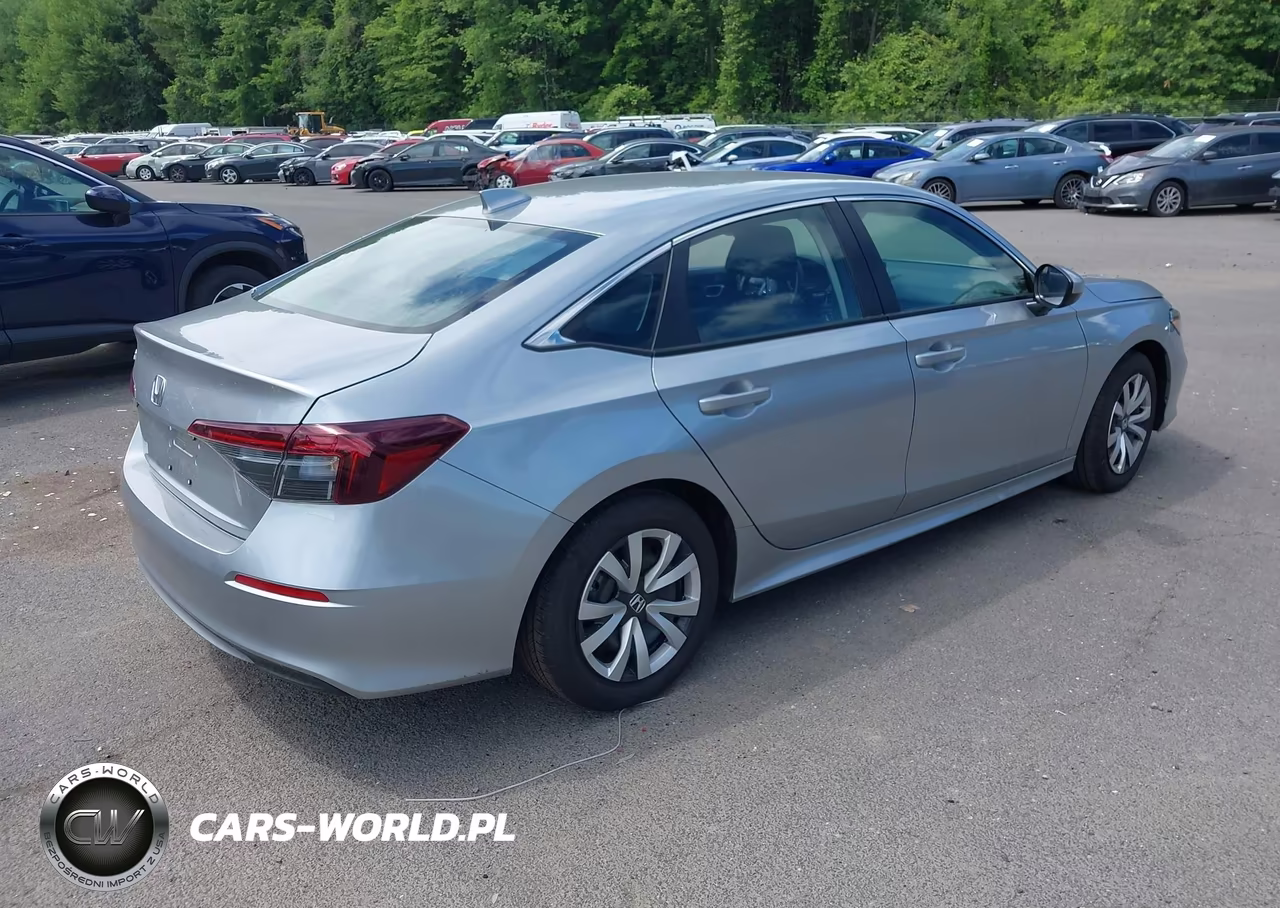 2026 Honda Civic Lx VIN:2HGFE2F29TH563680 - 4