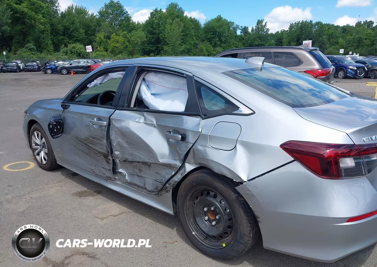2026 Honda Civic Lx VIN:2HGFE2F29TH563680 - 6