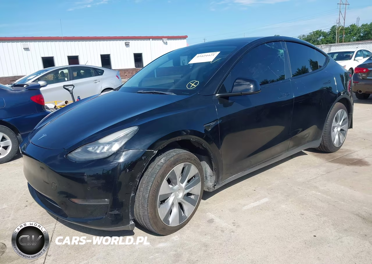 2021 Tesla Model Y Long Range Dual Motor All-Wheel Drive VIN:5YJYGDEE1MF258528 - 2