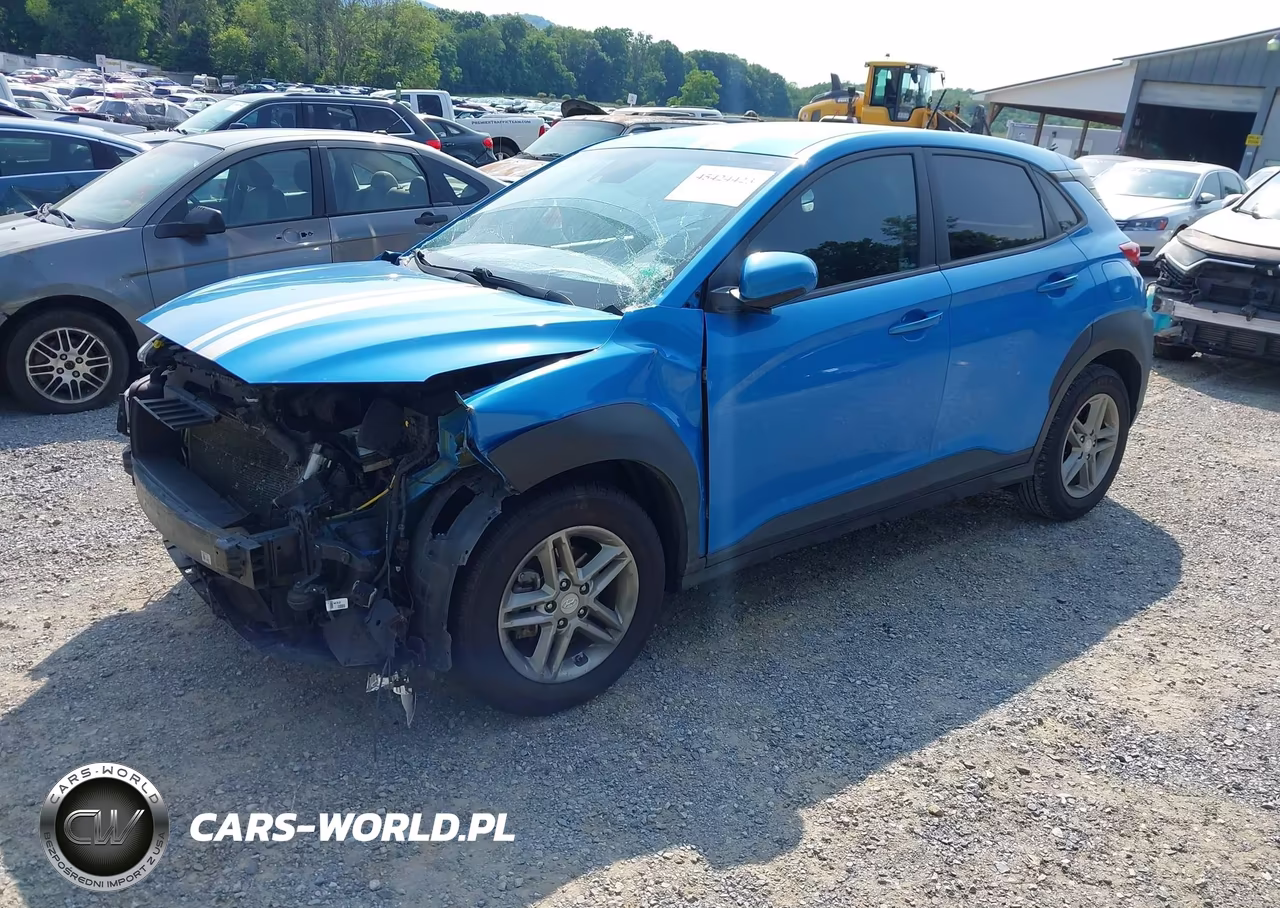 2020 Hyundai Kona Se VIN:KM8K12AA1LU444537 - 2