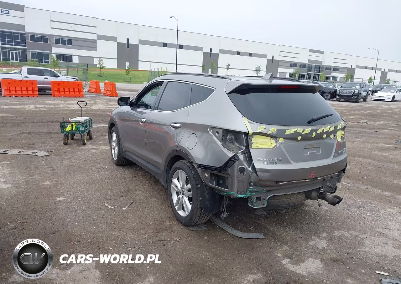 2015 Hyundai Santa Fe Sport 2.0L Turbo VIN:5XYZW4LA7FG238187 - 3