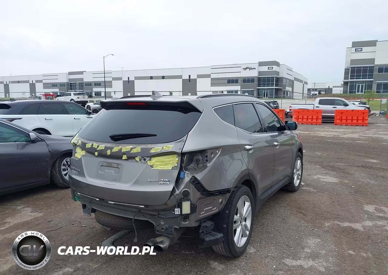 2015 Hyundai Santa Fe Sport 2.0L Turbo VIN:5XYZW4LA7FG238187 - 4