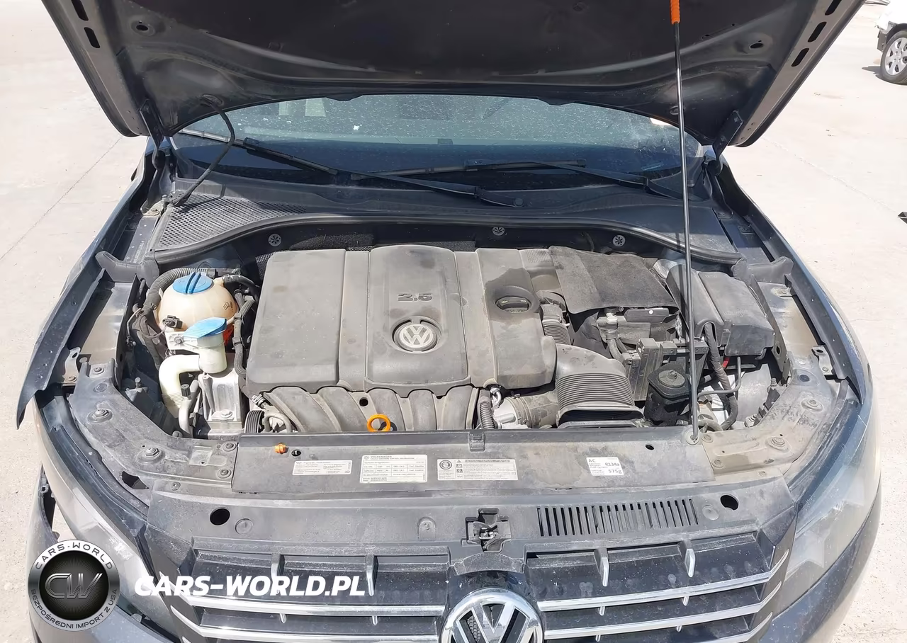 2012 Volkswagen Passat 2.5L Sel VIN:1VWCP7A39CC026784 - 10