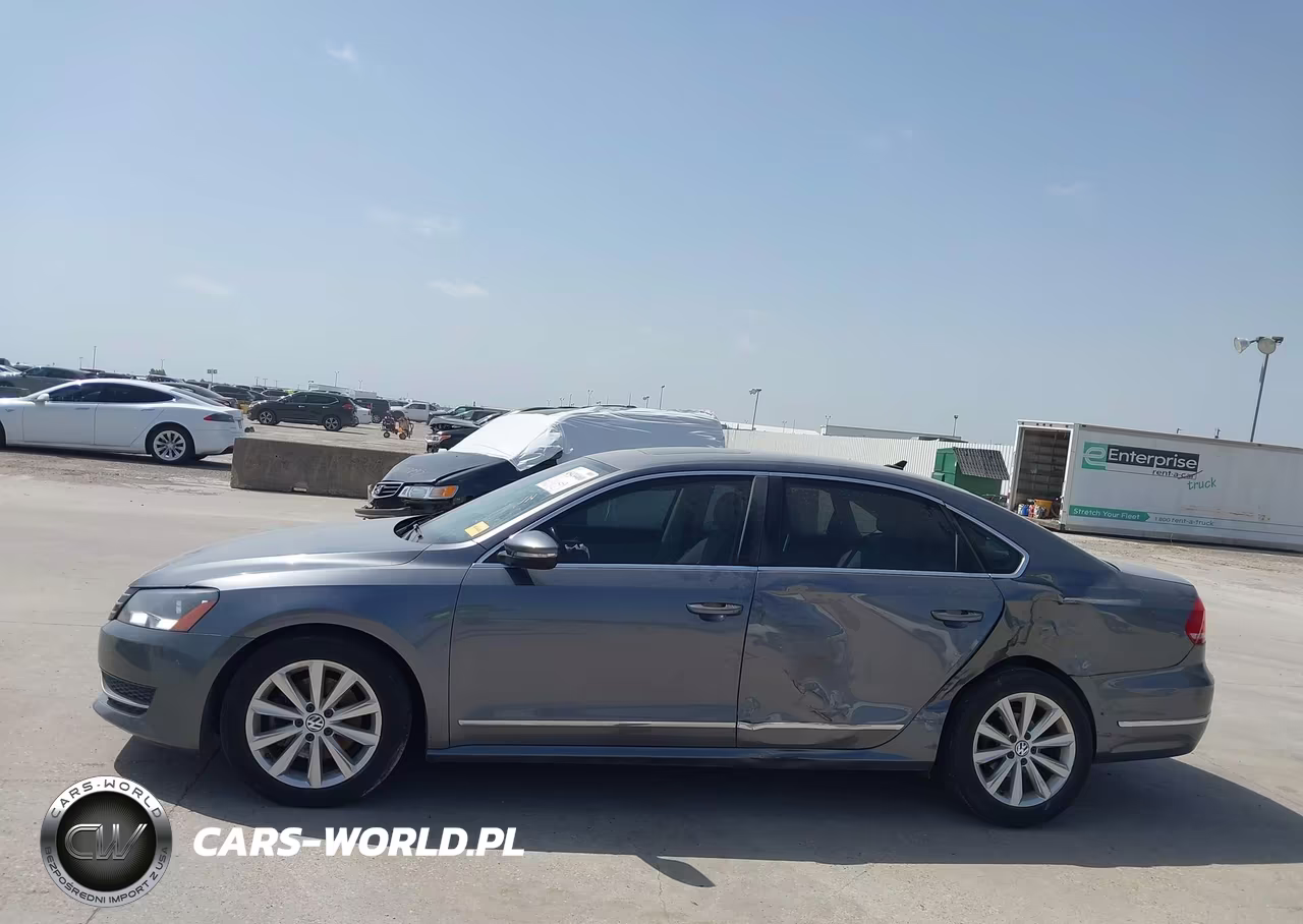 2012 Volkswagen Passat 2.5L Sel VIN:1VWCP7A39CC026784 - 14