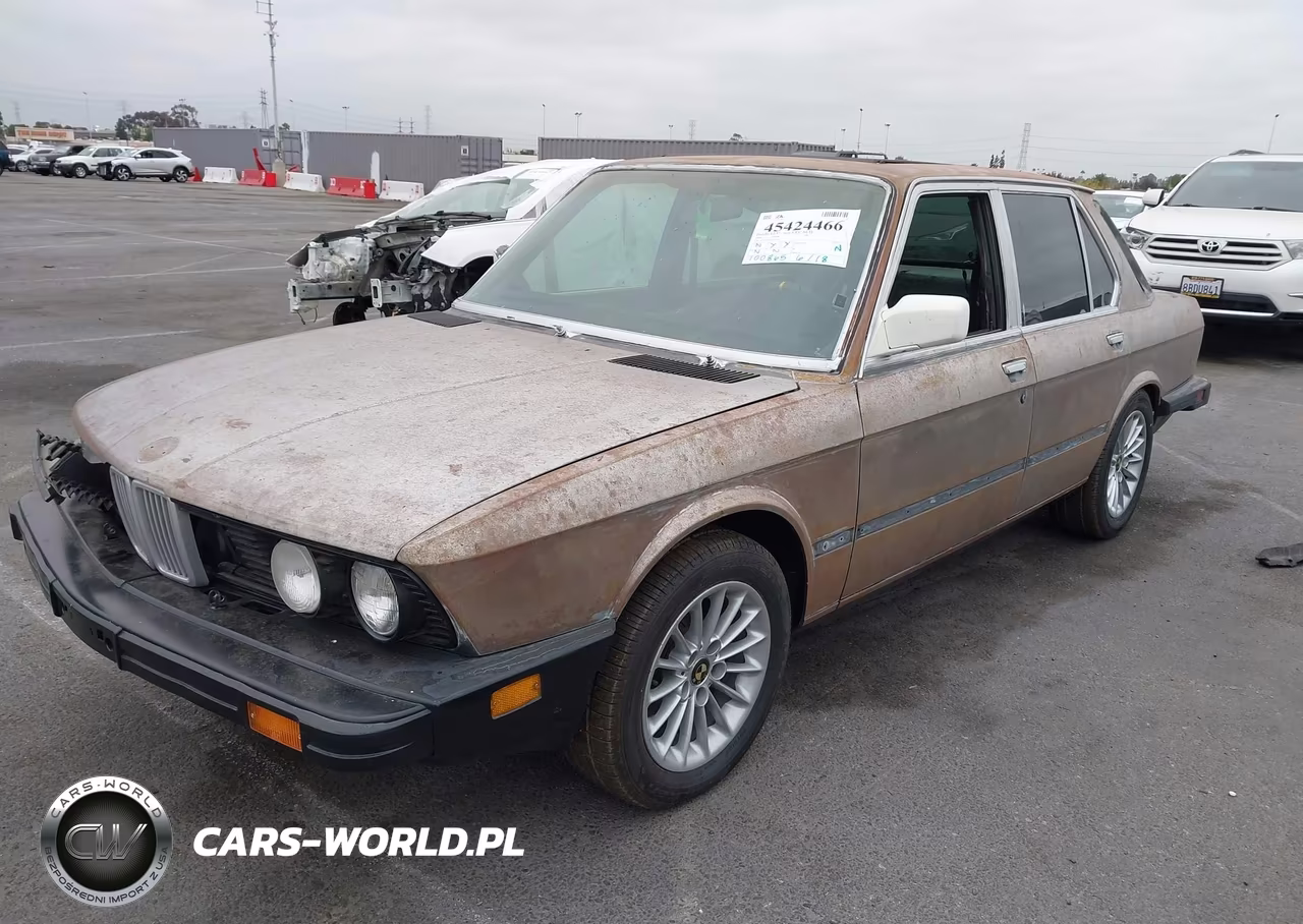1988 BMW 528 E Automatic VIN:WBADK8303J9714477 - 2