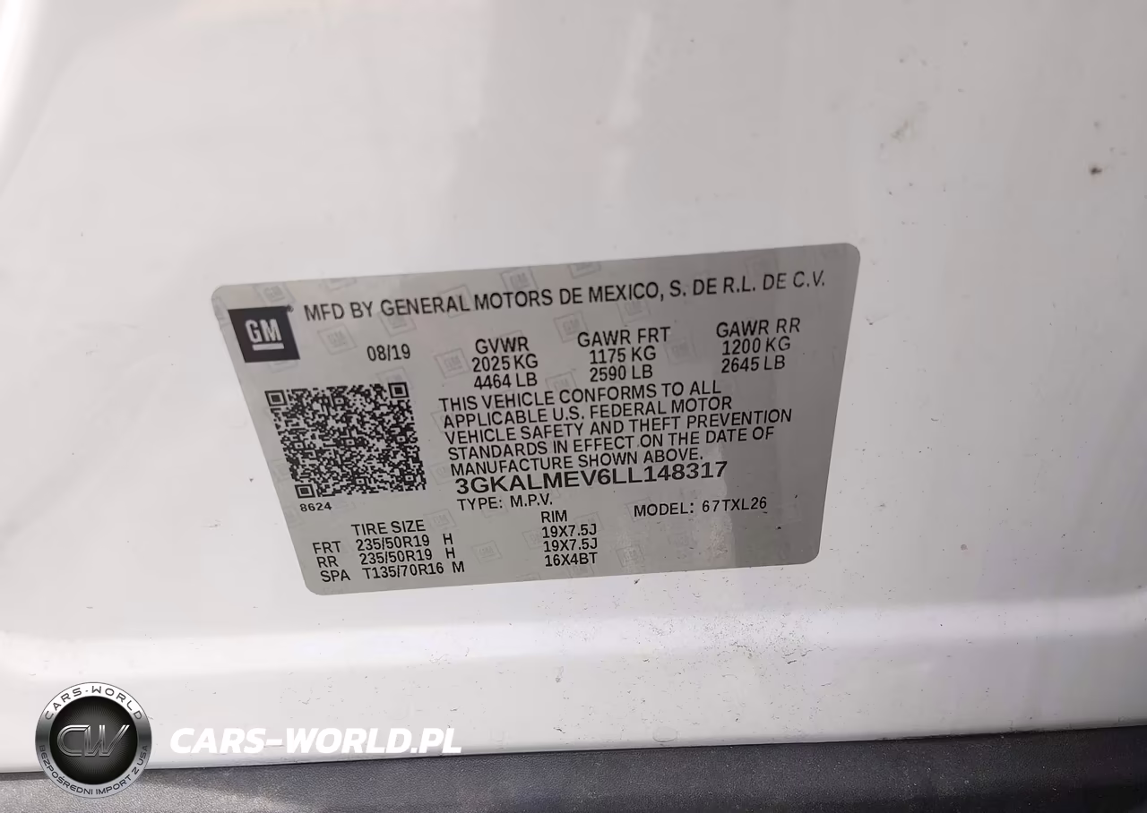 2020 GMC Terrain Fwd Sle VIN:3GKALMEV6LL148317 - 9