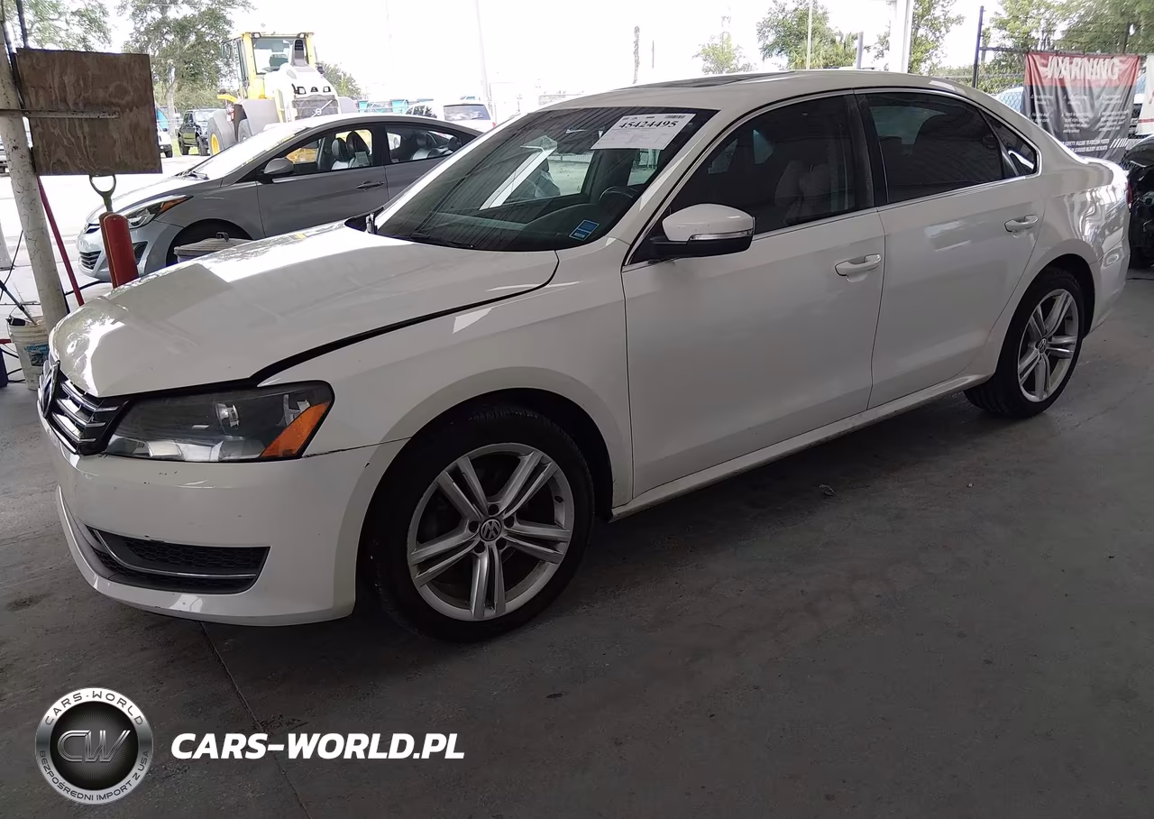 2014 Volkswagen Passat 2.0L Tdi Se VIN:1VWBN7A3XEC052802 - 2