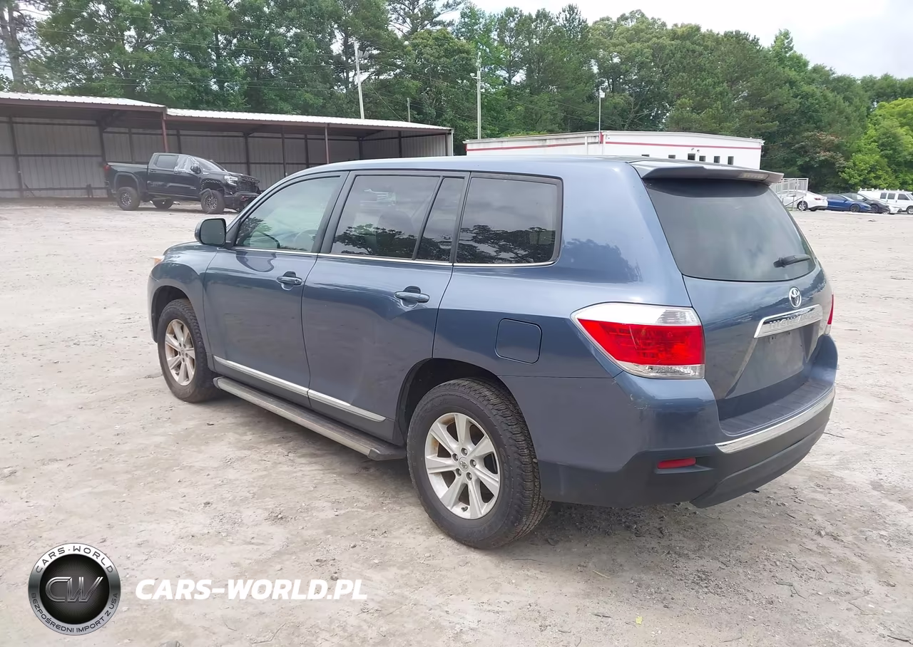 2013 Toyota Highlander VIN:5TDZA3EH6DS041935 - 3