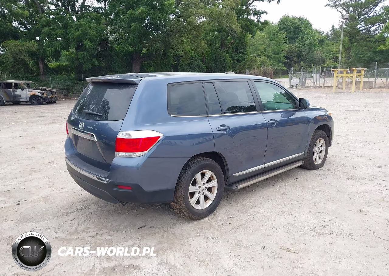 2013 Toyota Highlander VIN:5TDZA3EH6DS041935 - 4