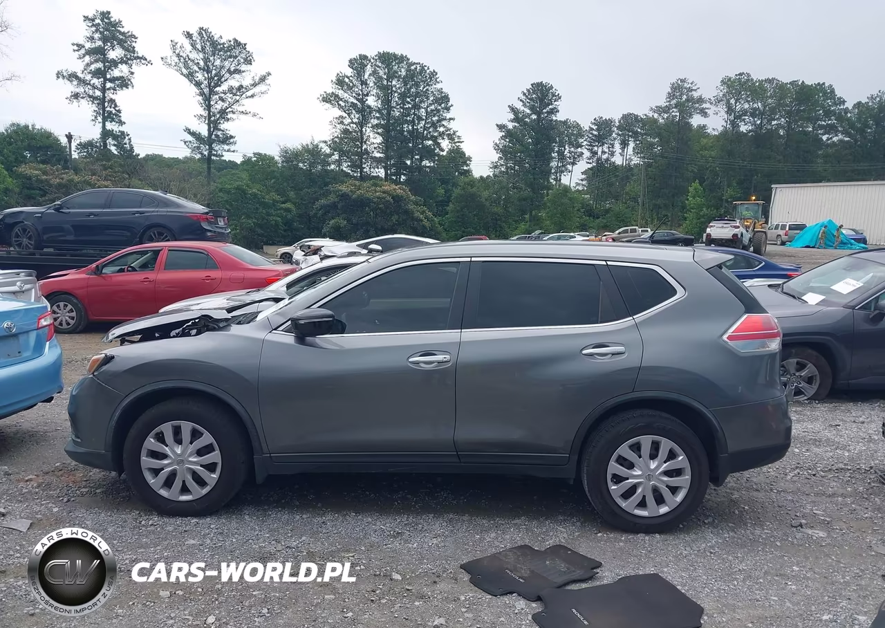 2015 Nissan Rogue S VIN:KNMAT2MT0FP558071 - 14