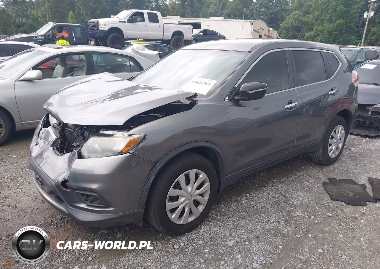 2015 Nissan Rogue S VIN:KNMAT2MT0FP558071 - 2