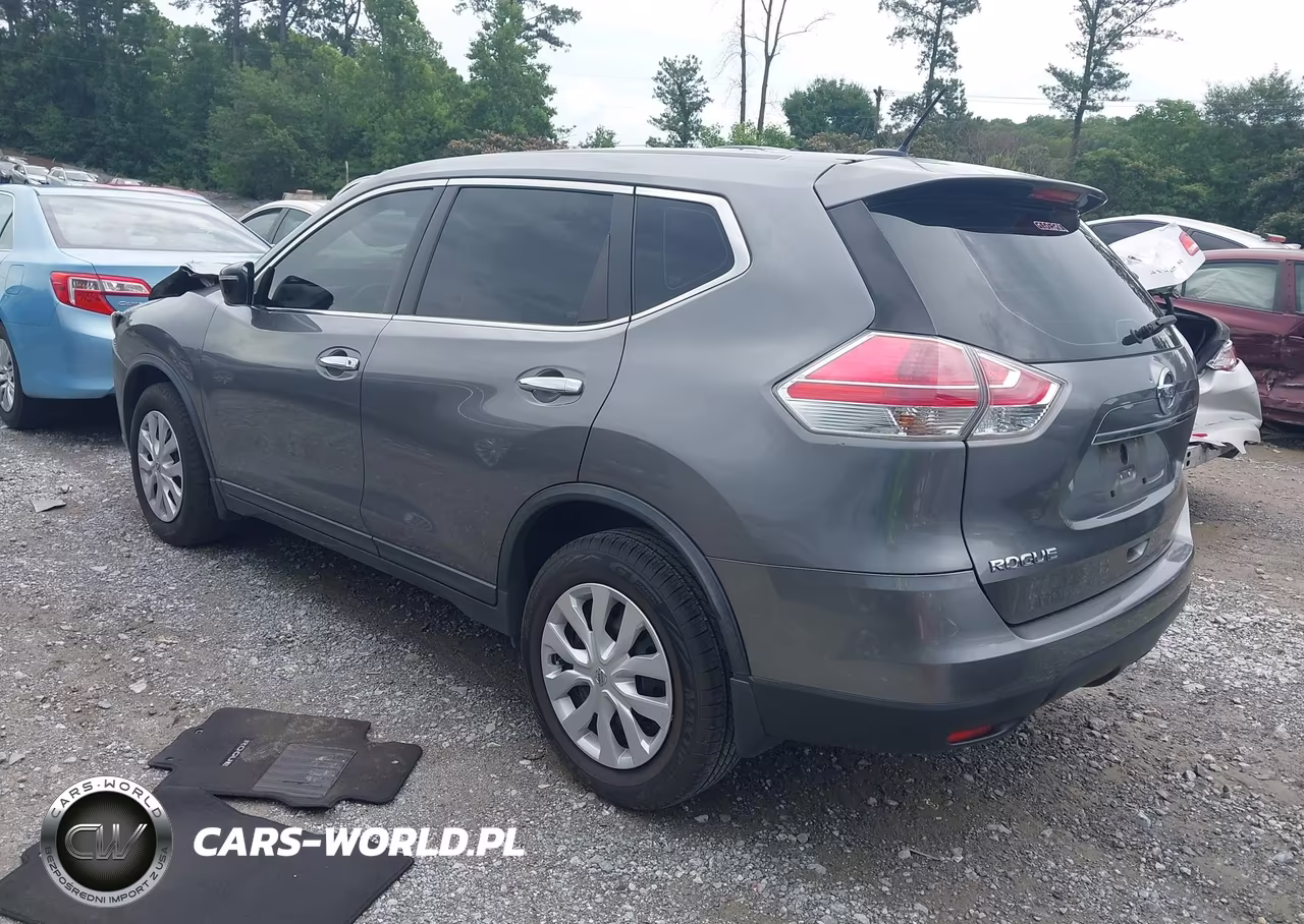 2015 Nissan Rogue S VIN:KNMAT2MT0FP558071 - 3