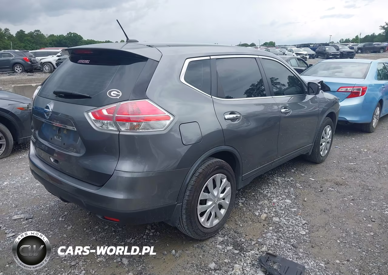 2015 Nissan Rogue S VIN:KNMAT2MT0FP558071 - 4