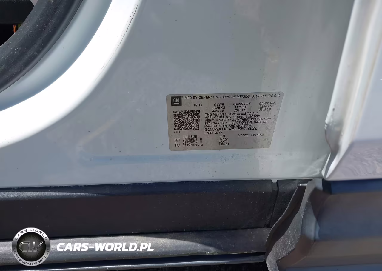 2020 Chevrolet Equinox Fwd Ls VIN:3GNAXHEV5LS515132 - 9