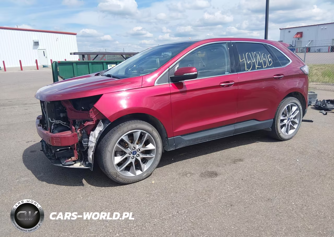 2018 Ford Edge Titanium VIN:2FMPK4K99JBC20468 - 2