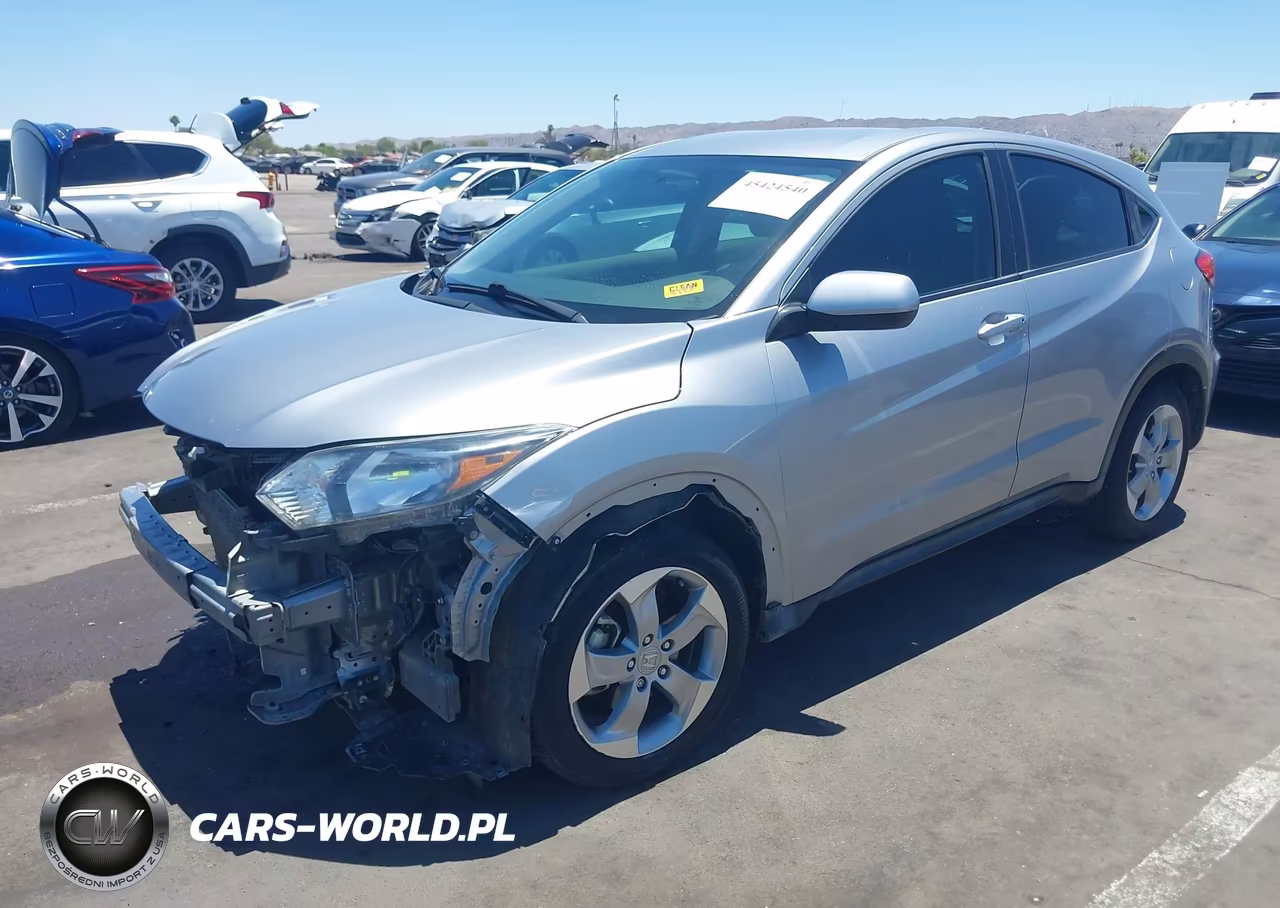 2017 Honda Hr-V Lx VIN:3CZRU5H37HG706486 - 2