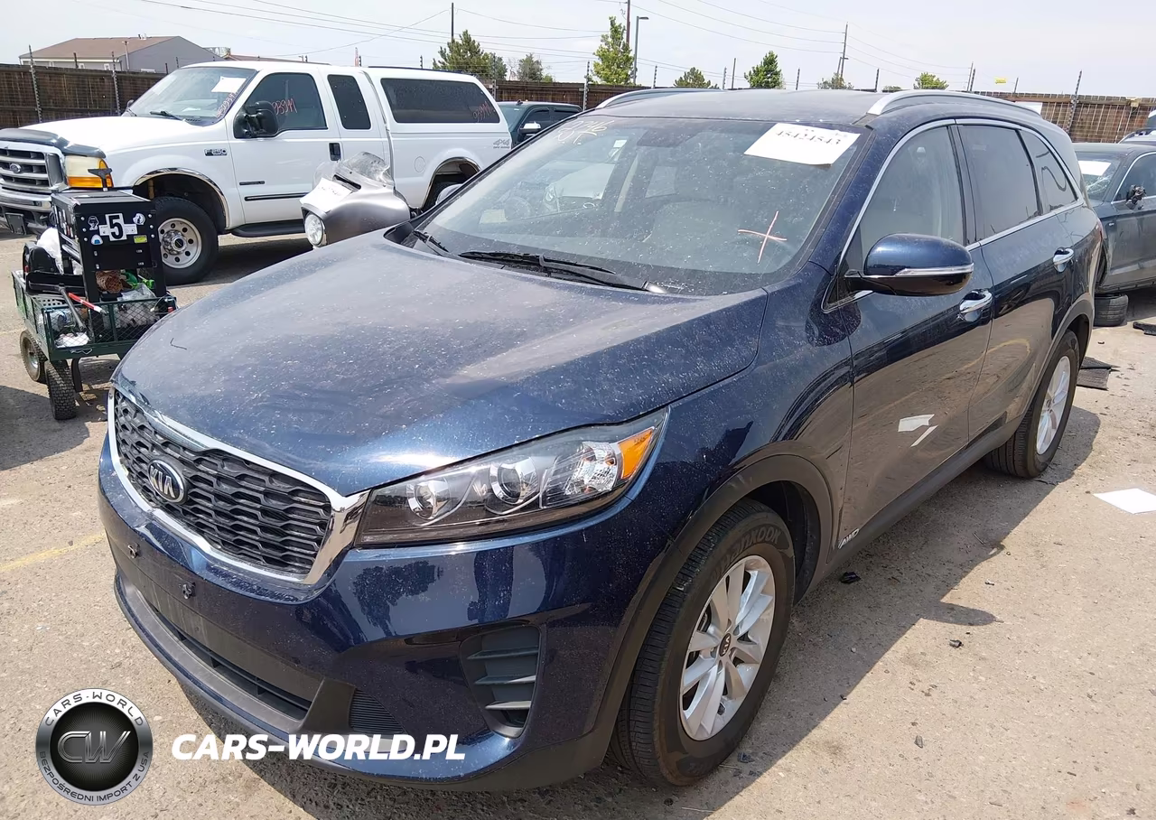 2019 Kia Sorento 3.3L Lx VIN:5XYPGDA54KG550374 - 2