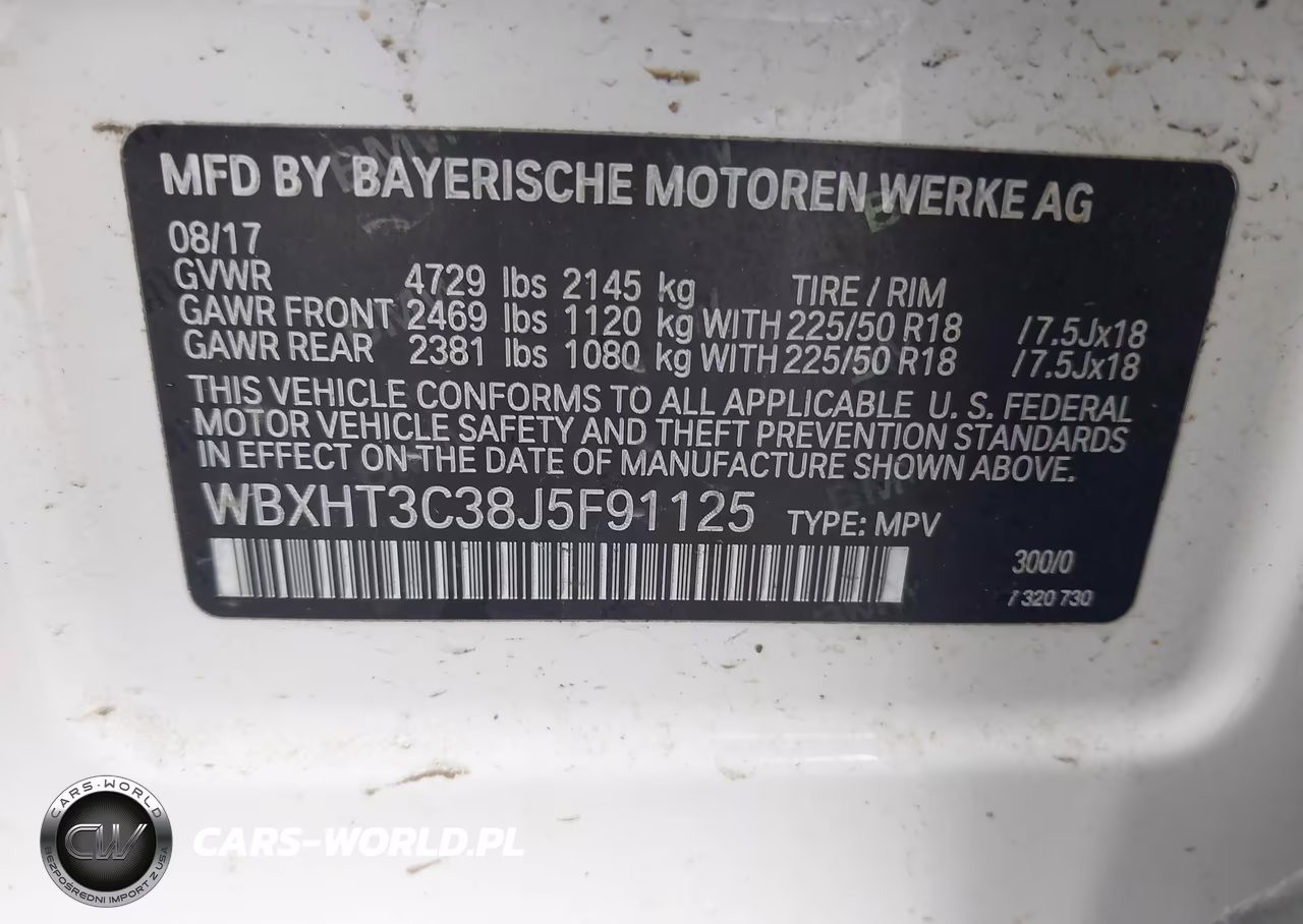 2018 BMW X1 xDrive28I VIN:WBXHT3C38J5F91125 - 9